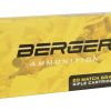 Berger ammunition box 20 cartridges