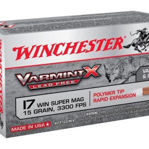 Winchester VarmintX ammunition box
