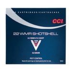 CCI Shotshell Ammunition 22 Winchester Magnum Rimfire (WMR) 52 Grain #12 Shot Shotshell