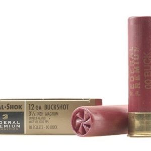 12 gauge buckshot ammunition