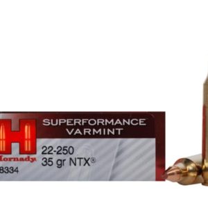 Hornady 22-250 varmint ammunition