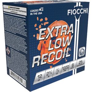 Fiocchi extra low recoil shells