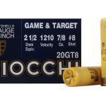 Fiocchi Dove & Target Ammunition 20 Gauge 2-3/4" 7/8 oz #8 Shot