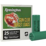 Remington Gun Club Target GC12L8 Ammunition 12 Gauge 2-3/4" 1-1/8 oz #8 Shot