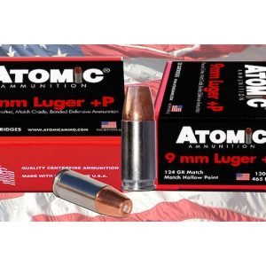 Atomic 9mm ammunition boxes