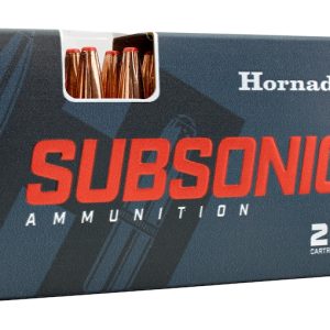 Hornady subsonic ammunition box
