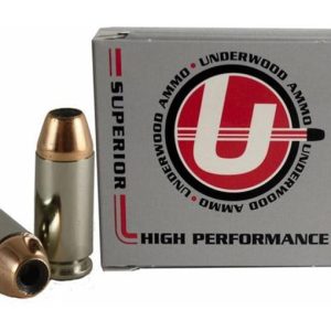 Underwood ammunition box and bullets
