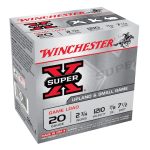Winchester Super-X Game Load Ammunition 20 Gauge 2-3/4" 7/8 oz #7-1/2 Shot