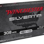 Winchester Silvertip Defense Ammunition 308 Winchester 150 Grain Polymer Tip Box of 20