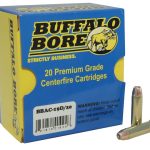Buffalo Bore Ammunition 357 Magnum 125 Grain Jacketed Hollow Point High Velocity Box of 20