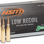 HSM Low Recoil Ammunition 6.5 Creedmoor 140 Grain Sierra Polymer Tip Spitzer Box of 20