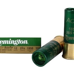 Green shotgun shells and box