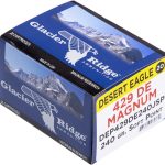 Magnum Research Ammunition 429 Desert Eagle 240 Grain Jacketed Soft Point Box of 20