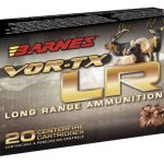 Barnes VOR-TX Long Range Ammunition 300 Remington Ultra Magnum 190 Grain LRX Polymer Tipped Boat Tail Lead-Free Box of 20