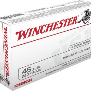 Winchester 45 auto ammunition box