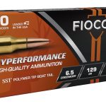 Fiocchi Extrema Ammunition 6.5 Creedmoor 129 Grain Hornady SST Polymer Tip Box of 20