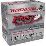 Winchester Fast Dove High Brass Ammunition 12 Gauge 2-3/4" 1 oz