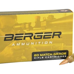 Berger ammunition rifle cartridges