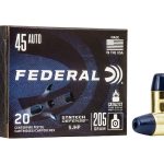 Federal Syntech Defense Ammunition 45 ACP 205 Grain Synthetic Jacket Segmented Hollow Point