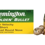 Remington Golden Bullet Ammunition 22 Short High Velocity 29 Grain Round Nose