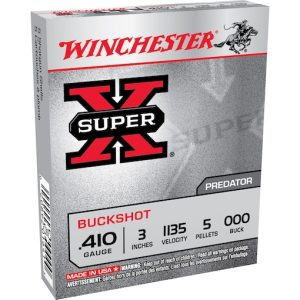 Winchester Super X Buckshot box