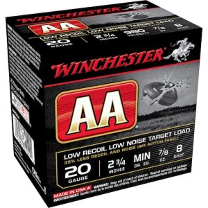Winchester AA 20 gauge shells