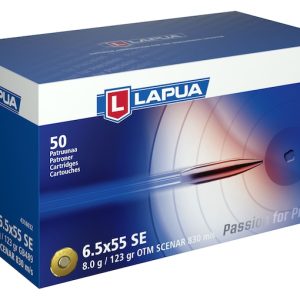 Lapua 6.5x55 SE cartridges