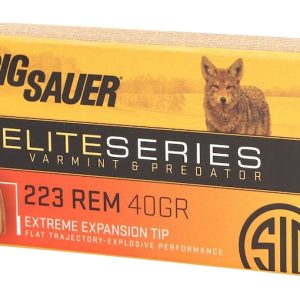 SIG Sauer 223 REM ammo