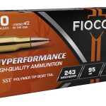Fiocchi Extrema Ammunition 243 Winchester 95 Grain Hornady SST Polymer Tip Box of 20