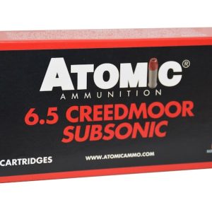 Atomic 6.5 Creedmoor Subsonic Ammo