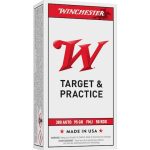 Winchester USA Target & Practice Ammunition 380 ACP 95 Grain Full Metal Jacket