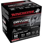 Winchester Drylok High Velocity Plated Ammunition 12 Gauge 3-1/2" 1-1/2 oz Non-Toxic Steel