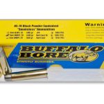 Buffalo Bore Smokeless Blackpowder Equivalent Ammunition 45-70 Government 440 Grain Hard Cast Lead Flat Nose Gas Check Box of 20