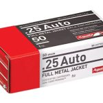 Aguila Ammunition 25 ACP 50 Grain Full Metal Jacket Box of 50