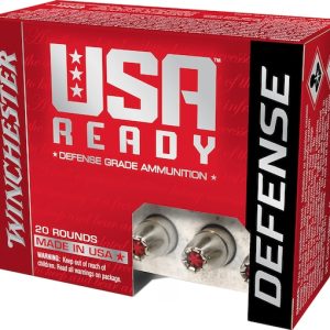 Red USA Ready defense ammunition box