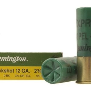 Remington buckshot shotgun shells