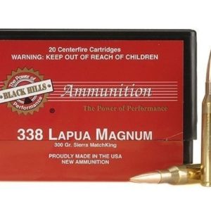 338 Lapua Magnum ammunition box