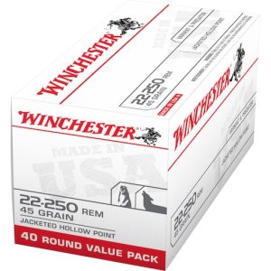 Winchester 22-250 ammunition box