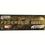 Federal Premium HammerDown Ammunition 44 Remington Magnum 270 Grain Bonded Soft Point Box of 20
