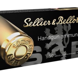 10mm handgun ammunition box