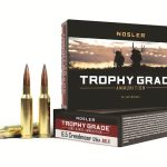 Nosler Trophy Grade Ammunition 6.5 Creedmoor 129 Grain AccuBond Long Range Box of 20