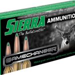 Sierra GameChanger Ammunition 6mm Creedmoor 100 Grain Tipped GameKing Box of 20