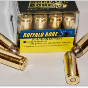 Buffalo Bore ammunition box