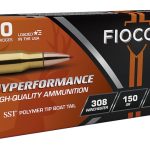 Fiocchi .308 rifle ammunition box
