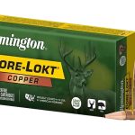 Remington Core-Lokt Copper Ammunition 300 AAC Blackout 120 Grain Solid Hollow Point Lead Free Box of 20