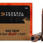 Federal Premium Ammunition 460 S&W Magnum 300 Grain Swift A-Frame Jacketed Hollow Point Box of 20