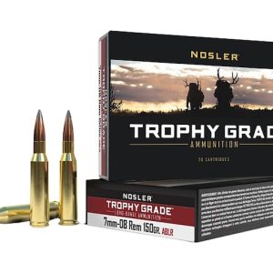 Nosler Trophy Grade ammunition box
