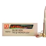 Hornady LEVERevolution Ammunition 30-30 Winchester 140 Grain MonoFlex Polymer Tip Lead Free Box of 20