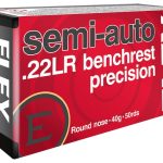 Eley Semi-Auto Benchrest Precision Ammunition 22 Long Rifle 40 Grain Round Nose