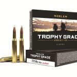Nosler Trophy Grade Ammunition 338 Winchester Magnum 250 Grain AccuBond Box of 20